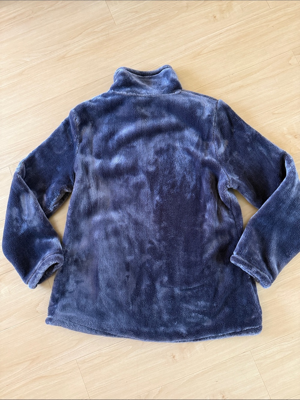 32 DEGREES WOMENS PLUSH FAUX FUR FULL ZIP JACKET SIZE LARGE BLUE GRAY COLORWAY - Picture 10 of 14